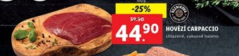 Lidl HOVĚZÍ CARPACCIO nabídka