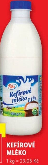 Lidl KEFÍROVÉ MLÉKO nabídka