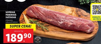 Lidl VEPŘOVÁ PANENSKÁ SVÍČKOVÁ nabídka