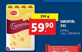 Lidl EMENTÁL XXL nabídka
