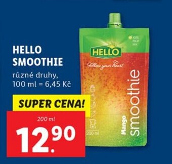 Lidl HELLO SMOOTHIE nabídka