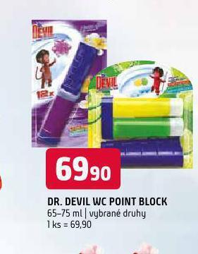 Terno Dr. devil wc point block nabídka