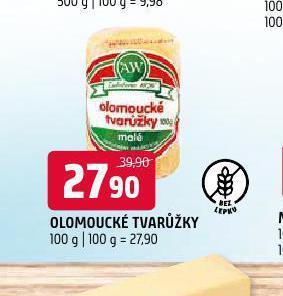 Terno Olomoucké tvarůžky nabídka