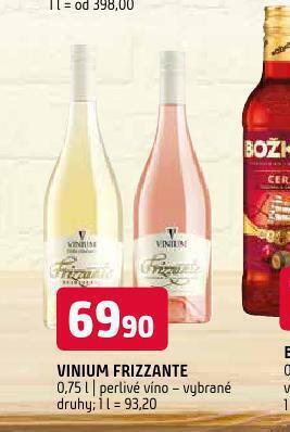 Terno Vinium frizzante nabídka