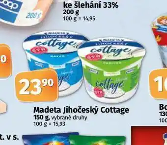 Coop Sýr cottage nabídka