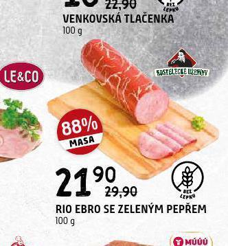 Terno Rio ebro nabídka