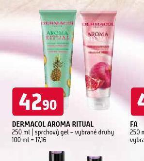 Terno Dermacol sprchový gel nabídka