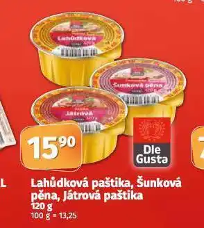 Coop Lahůdková paštika nabídka