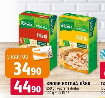 Terno Knorr hotová jíška nabídka