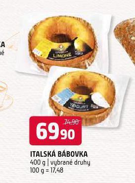 Terno Italská bábovka nabídka