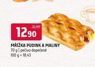 Terno Mřížka pudink a maliny nabídka