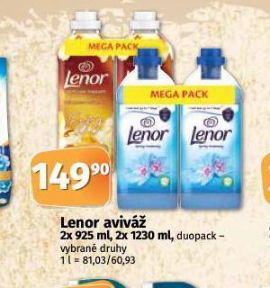 Coop Lenor aviváž nabídka