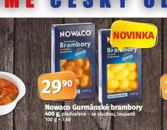 Coop Nowaco gurmánské brambory nabídka
