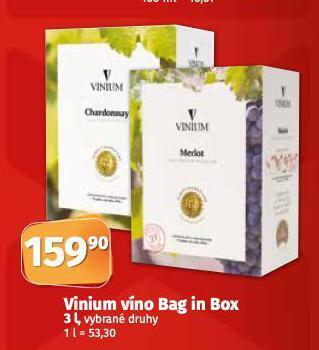 Coop Vinium víno nabídka