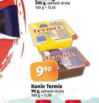 Coop Kunín termix nabídka