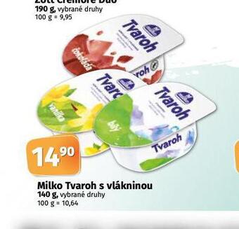 Coop Milko tvaroh nabídka