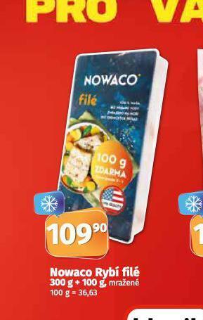 Coop Nowaco rybí filé nabídka