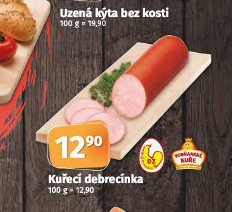 Coop Kuřecí debrecínka nabídka