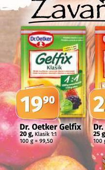 Coop Dr. oetker gelfix nabídka