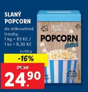 Lidl SLANÝ POPCORN nabídka