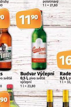 Coop Pivo budvar nabídka