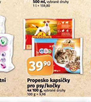 Coop Propesko kapsičky pro psy nabídka