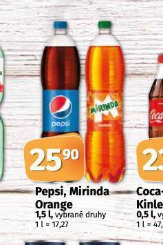 Coop Pepsi nabídka