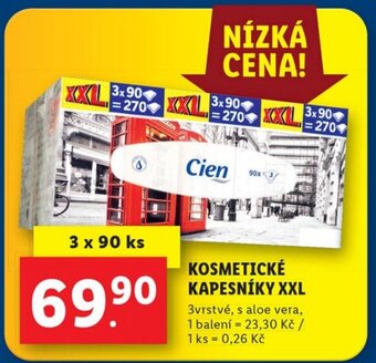 Lidl KOSMETICKÉ KAPESNÍKY XXL nabídka