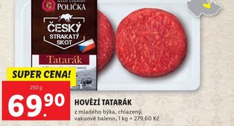 Lidl HOVĚZÍ TATARÁK nabídka