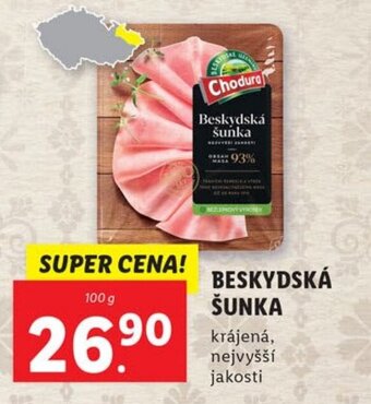 Lidl BESKYDSKÁ ŠUNKA nabídka