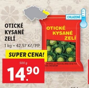 Lidl OTICKÉ KYSANÉ ZELÍ nabídka