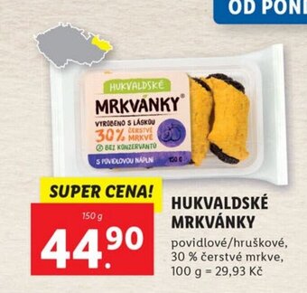 Lidl HUKVALDSKÉ MRKVÁNKY nabídka