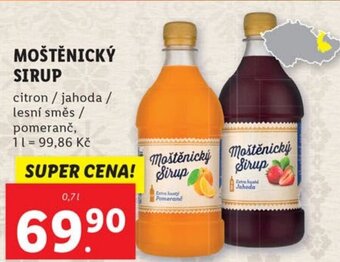Lidl MOŠTĚNICKÝ SIRUP nabídka