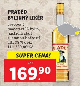 Lidl PRADĚD BYLINNÝ LIKÉR nabídka