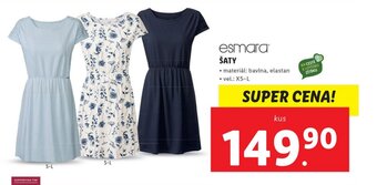 Lidl ŠATY nabídka