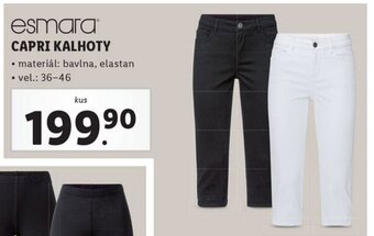 Lidl CAPRI KALHOTY nabídka
