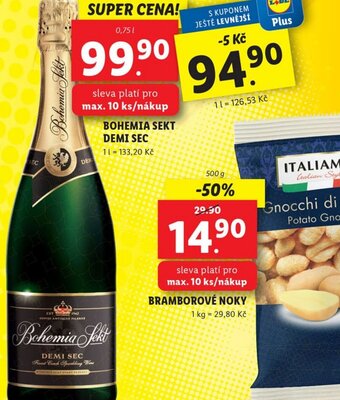 Lidl BOHEMIA SEKT DEMI SEC nabídka