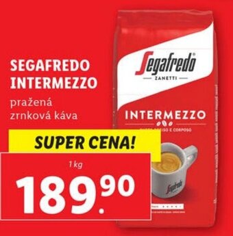 Lidl SEGAFREDO INTERMEZZO nabídka