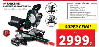 Lidl KAPOVACÍ A POKOSOVÁ PILA nabídka