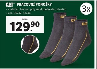 Lidl PRACOVNÍ PONOŽKY nabídka