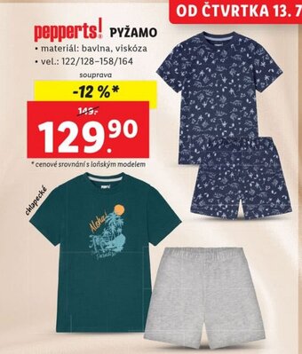 Lidl PYŽAMO nabídka
