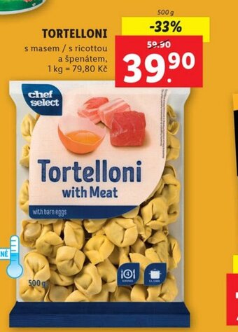 Lidl TORTELLONI nabídka