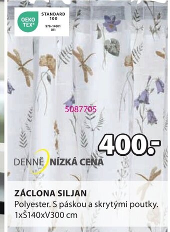 JYSK ZÁCLONA SILJAN nabídka
