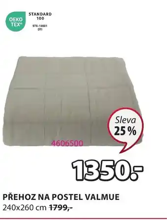 JYSK PŘEHOZ NA POSTEL VALMUE nabídka