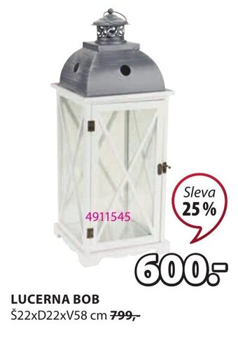 JYSK LUCERNA BOB nabídka