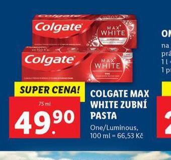 Lidl Colgate zubní pasta nabídka