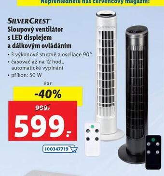 Lidl Sloupový ventilátor nabídka