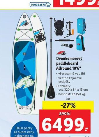 Lidl Paddleboard nabídka