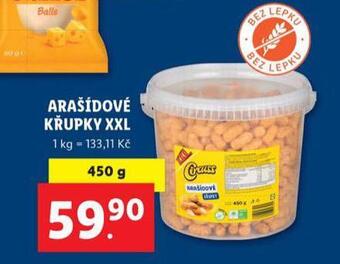 Lidl Arašídové křupky nabídka