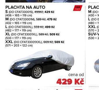 Auto Kelly Plachta na auto xl nabídka